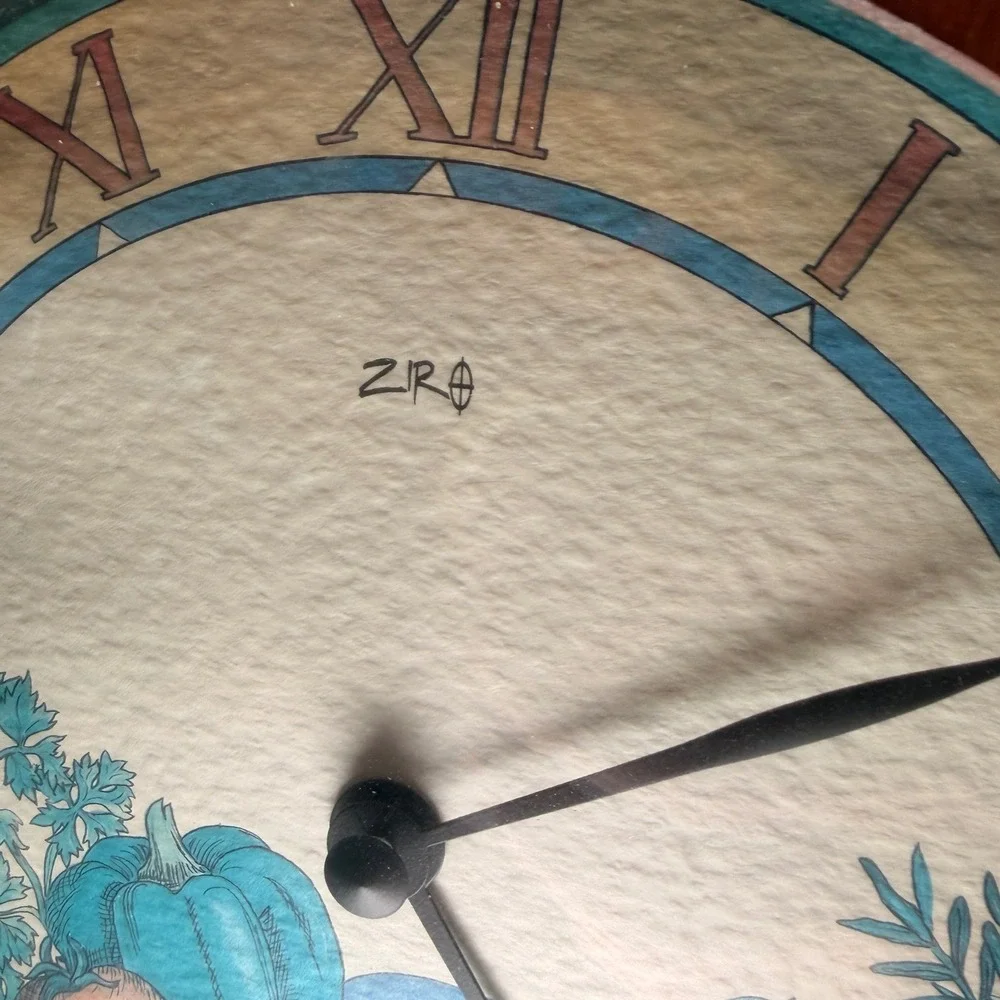 Vintage Ziro Oliver Hemming Wall Clock 11
